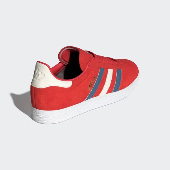 11.5M - [NEW] Men's adidas Gazelle Chile Shoes 'Red' IF6827 - Picture 5 of 7